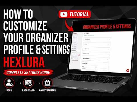Customise Your Profile and Settings