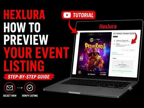 Preview Your Event Listing